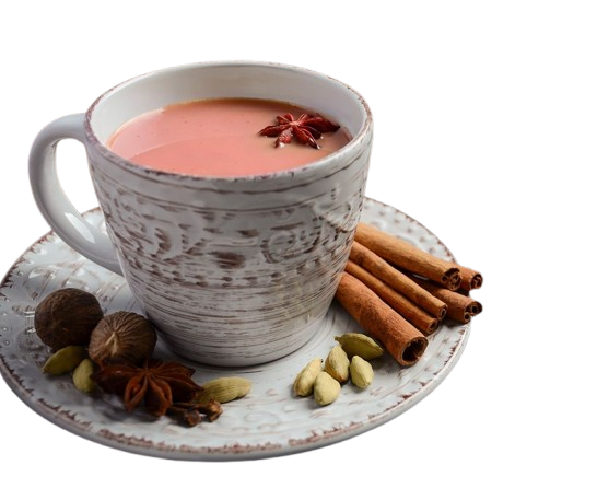 pink noon chai